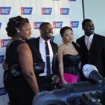 chuck nice at the pink and black tie gala for american cancer society