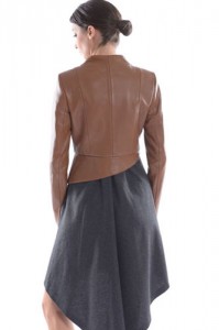 brown leather