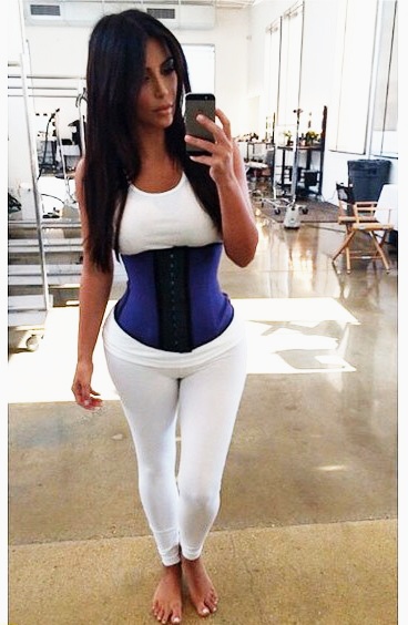 kimkardashainwaisttraining