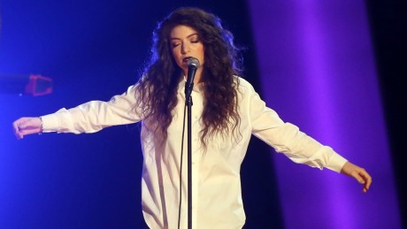 Lorde performs onstage at The GRAMMY Nominations Concert Live!! Countdown To Music's Biggest Night at Nokia Theatre L.A. Live on December 6, 2013 in Los Angeles, California. She is nominated for a total of four Grammys. Photo credit: hollywoodreporter.com