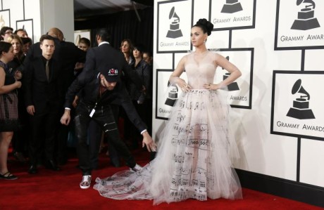 Katy Perry in Valentino Couture (Photo Credit:Reuters)