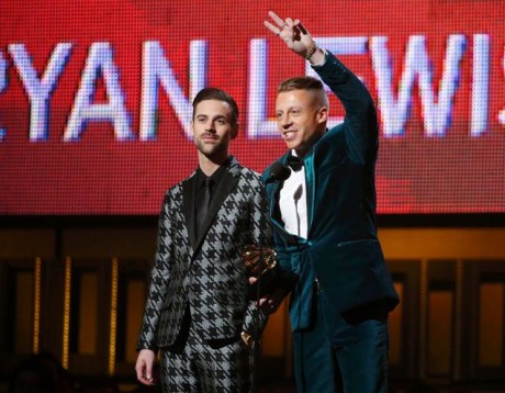 Macklemore and Ryan Lewis win big at the Grammys (Photo Credit:MARIO ANZUONI) 