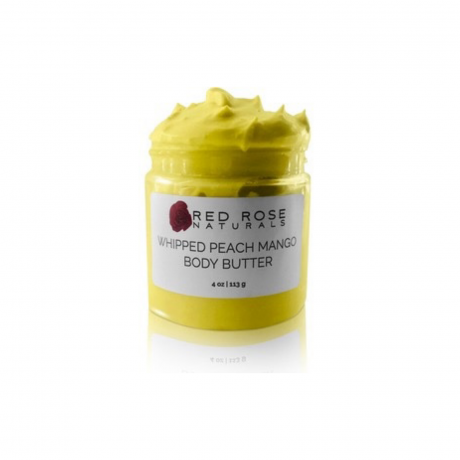 Red Rose Naturals Whipped Peach Mango Body Butter