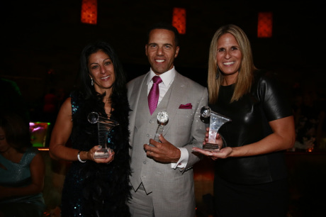 Fostering A Legecy 2014 Honorees: Jodie (l), Steve, Cristina (r).